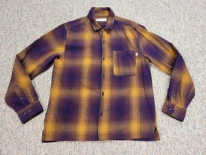 Standard Cloth Shirt Mens Medium Multi Plaid Flannel Urban Outfitters Lumberjack - Picture 1 of 14