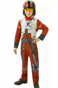 Star Wars Deluxe X-Wing Fighter Costume Rubies fancy dress book day age 5 - 6 M - Picture 1 of 6