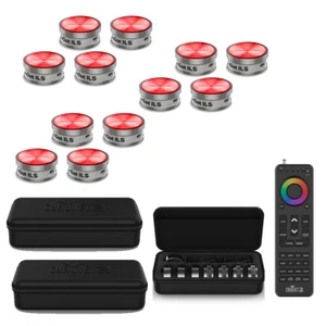 3x Chauvet DJ CoDot ILS 4 Packs with RFC-XL Remote + Carry case & frost lens - Picture 1 of 10