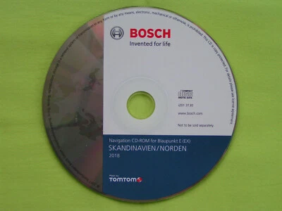CD NAVIGATION EX SKANDINAVIEN 2018 VW RNS 300 PASSAT AUDI A4 BNS 5.0 FORD SKODA - Bild 1 von 2