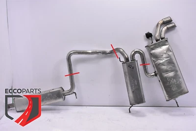 Exhaust Rear Middle Silencer Muffler 5Q0253211BF AUDI Q2 I From-2016 - Image 1 of 4