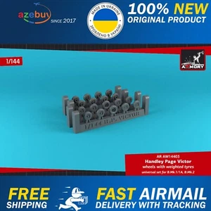 AVRO Vulcan Räder gewichtete Reifen im Maßstab 1/144 Modell ARMORY AR AW14402 - Bild 1 von 1