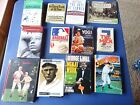 12 Diff. Baseball Books, Musial, Aaron, Hornsby,Berra, Mantle