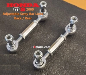 00 to 09 Honda S2000 Rear / Back Adjustable Sway Bar, Stabilizer End Links S2000 - Picture 1 of 2