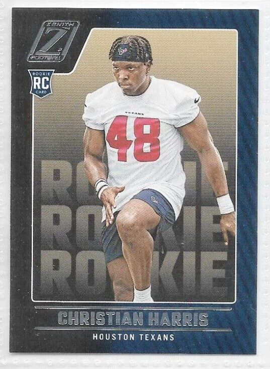 Christian Harris Houston Texans 2022 Zenith Football Rookie #168 - Image 1 of 1