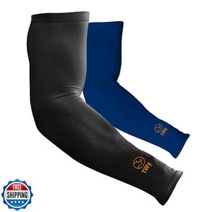 TUFF Compression Cooling Arm Sleeves - Arm Sleeves for Women - UV Protective - Imagen 1 de 5