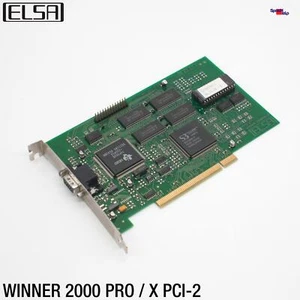 Pci Graphics Card Elsa Winner 2000 Pro /X Pci-2 2MB Vram Ram Video Card - Picture 1 of 5