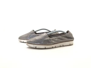 Kennel&Schmenger Damen Halbschuhe Slipper Loafers Comfort Silber Gr. 40 (UK 6,5) - Picture 1 of 8