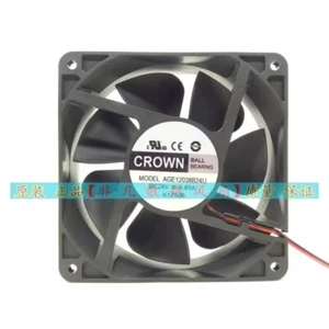 CROWN AGE12038B24U 12038 DC24V 0.85A 120mm Cooling Fan - Picture 1 of 5