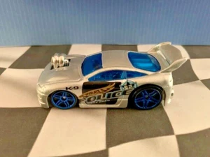 Hot Wheels HW 2004 Roll Patrol 184'Tooned Mitsubishi Eclipse SILVER Police K-9 - Picture 1 of 2