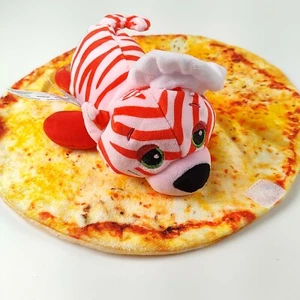Cutetitos Pizzaitos Cheffito Red Stripped Tiger Plush Pizza Wrap Stuffed Animal - Picture 1 of 12