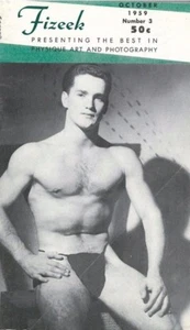 Fizeek No.3 October 1959, Vintage Male Beefcake Magazine - Picture 1 of 2