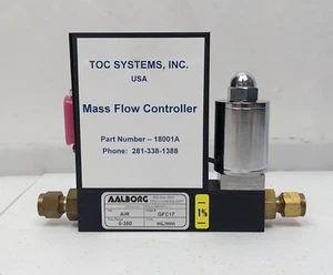 AALBORG GFC17 Massendurchflussregler MFC 0-350 Durchflussbereich 1000psi/6800 Teile-Nr: 18001A - Bild 1 von 13
