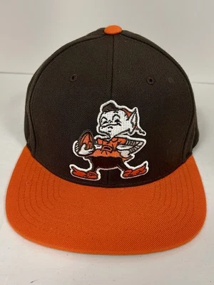 Chapéu Snapback Coleção Vintage NFL Football Cleveland Browns Mitchell & Ness - Imagem 1 de 4