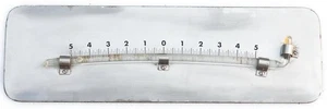 LARGE MOELLER INSTRUMENT CO. SHIPS SUBMARINE GLASS TUBE CLINOMETER LEVEL - Picture 1 of 4