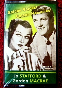 Jo Stafford Gordon Macrae - Golden Voices Golden Memories (Cassette 2002 UK) NEW - Picture 1 of 2