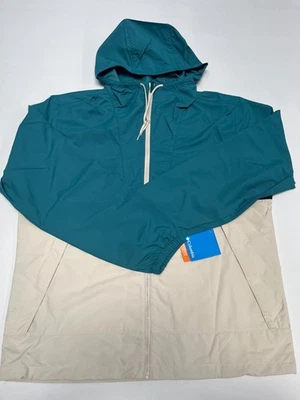 Columbia Outdoor Active Hooded Windbreaker Jacket | Size L | Men - Image 1 of 4