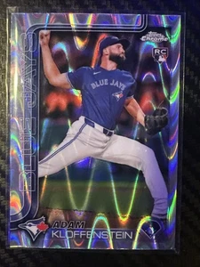 2025 Topps cromo #47 Adam Kloffenstein refractor de ondas de rayos radiocontrol - Imagen 1 de 6