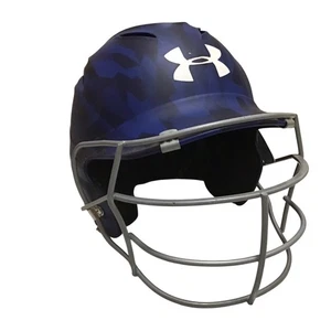 Under Armour Batting Helmet w/ I-Bar UABH100 Adult 6 1/2-7 1/2 Baseball Softball - Picture 1 of 7