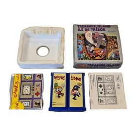 Vintage Game And Watch Treasure Island Working with Original Box & Instructions 