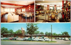 Postcard Ted's Restaurant Bloomfield Hills MI Michigan Dining Room Unposted - Picture 1 of 2