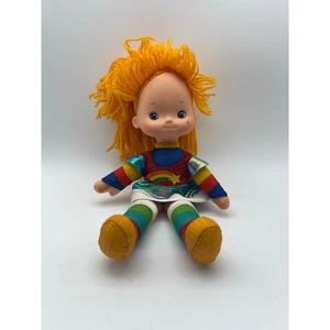 Vintage 1983 Rainbow Brite Puppe 10 Zoll Kunststoffkopf weicher Körper  - Bild 1 von 9