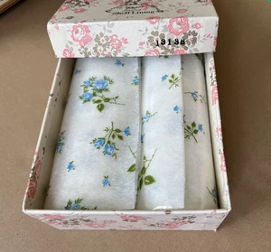 Vintage 1950s Karen Carson Creations Polyfab Shelf Liner – Floral Boxed Set - Picture 1 of 9