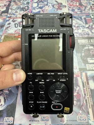 Tascam DR-100MKIII Linear PCM Recorder Tested Works Great - Image 1 of 4