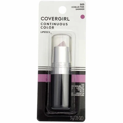 3 Pack CoverGirl Continuous Color Lipstick, Iceblue Pink, 0.13 oz - Image 1 of 2