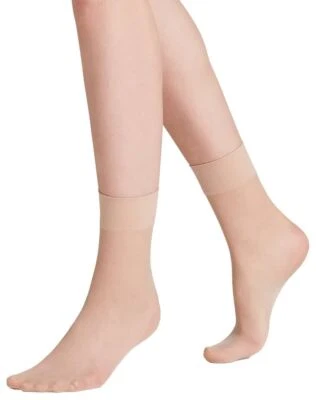 Tobilleras Falke Pure Matt 20 Denier para mujer - crema cristalina Foto 1 de 4