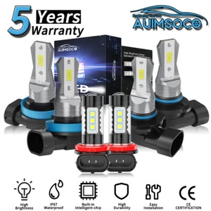 For Toyota Venza 2009-2015 Combo 6x 9005+H11+H11 LED Headlight Kit Bulbs 36000LM - Bild 1 von 16