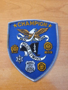 1994 State of New York Police Olympics "Champion" Patch - Bild 1 von 1