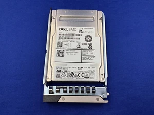 42XXC Dell 960GB 12Gbps vSAS Mix Use TLC SED 2.5 SSD KRM6VVUG960G - Picture 1 of 3