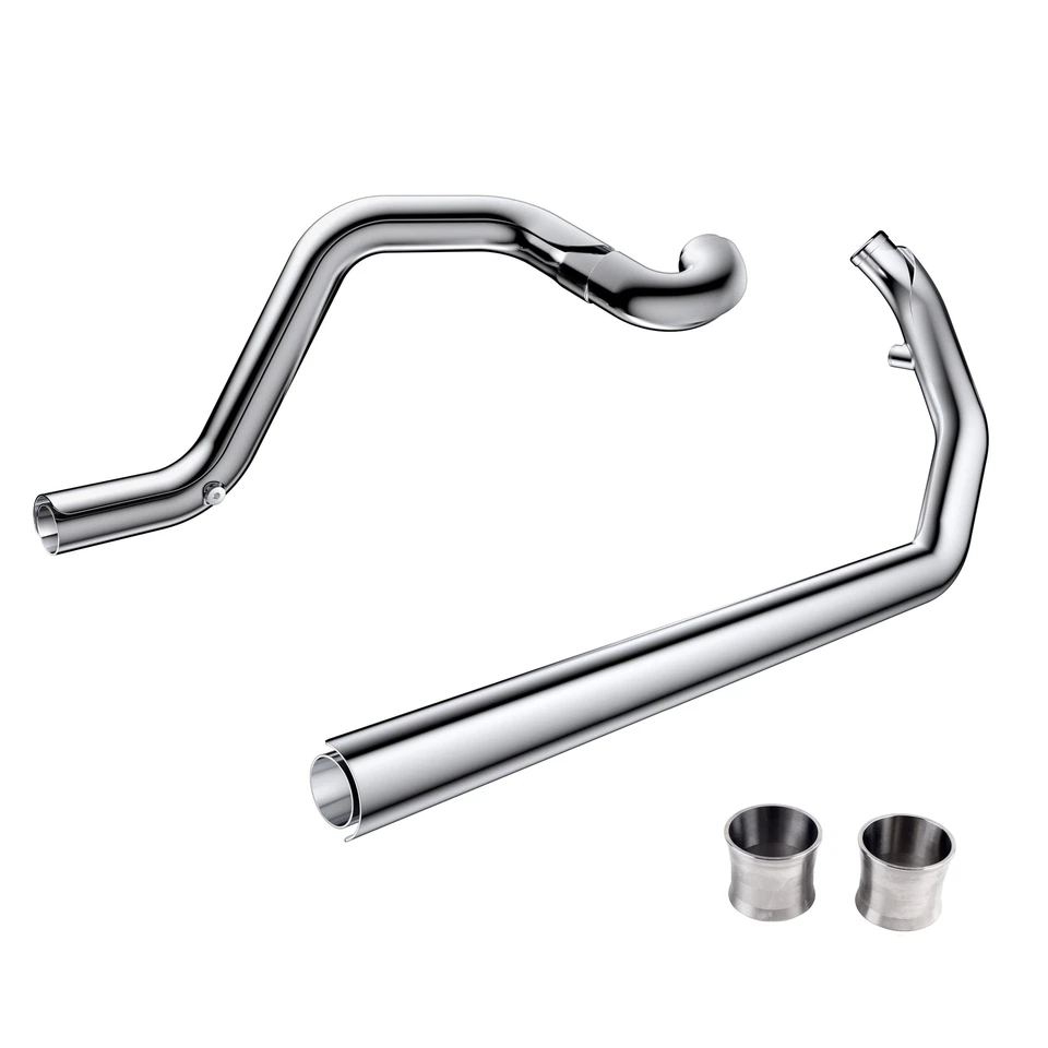 Exhaust Headers for Harley 1995-2016 Touring, for Road King, W/ Torque cones - Image 1 of 4
