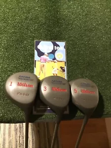 Wilson Ladies Optima Tour Design Midsize Woods Set (D, 3W, 5W) Tempo Graphite - Picture 1 of 12