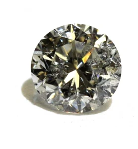 GIA certified .46ct I2 J loose round diamond estate Natural - Picture 1 of 8