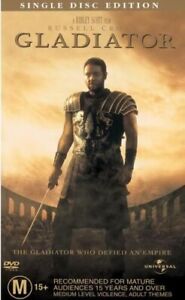 Gladiator DVD Ridley Scott Russell Crowe Signature REGION 1 VGC! FAST! FREE! POS