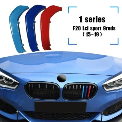 ✅✅ BMW SERIE 1 F20 COVER GRIGLIA CALANDRA IN STILE M SPORT INCASTRO 9 STRISCE✅ - Immagine 1 di 4