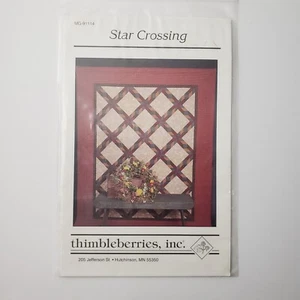 Fingerhutbeeren Star Crossing MG-91114 Quiltmuster 80"x98" zusammengesetzt - Bild 1 von 3