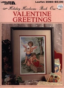 CLEARANCE SALE! Valentine Greetings by Leisure Arts with Complete Materials - Picture 1 of 1