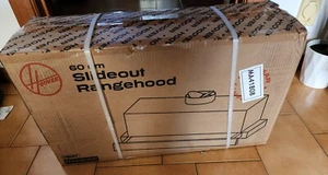 Hoover HV-C60RS 60cm Slideout Rangehood White New In Box - Picture 1 of 4