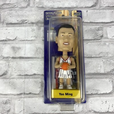 Upper Deck Playmakers YAO MING Bobble Head 2002 Figure NBA Edition New - Image 1 of 2