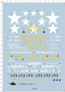 1/16 u.s medium tank M26 pershing Model Kit Water Decal - Picture 1 of 1