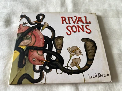 Rival Sons - Head Down CD 2012 Earache Digisleeve Import SIGNED Card OOP RARE - Image 1 of 3