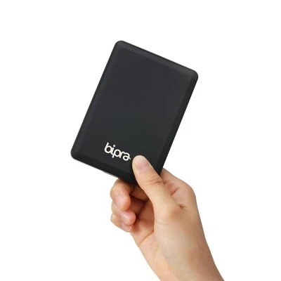 Bipra 400GB 2.5 inch USB 3.0 FAT32 Portable Slim External Hard Drive - Black - Image 1 of 4
