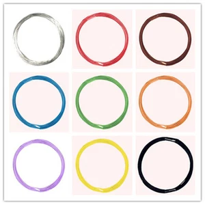 10m extra dünne D0.5mm flexible Litze 0,04mm²  Kabel/ Dekoderlitze cable wire  - Bild 1 von 12