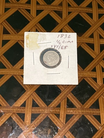 1832 Capped Bust Half Dime Cover