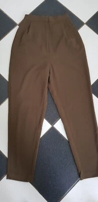 ❤MTWTFSS WEEKDAY Stoffhose Damenhose, Oliv-grün- Braun Gr. 34 - Bild 1 von 2