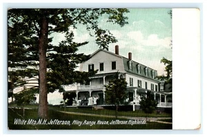 Vintage Pliny Range House of 1911 Postcard Jefferson New Hampshire Coos County - Picture 1 of 2