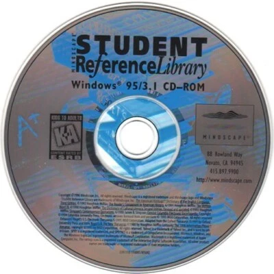 Student Reference Library (PC-CD, 1996) for Windows - NEW CD in SLEEVE - Image 1 of 3